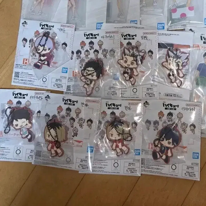 [BUNJANG] Haikyuu!! Kuji Acrylic Stands &amp; Straps Bundle / 하이큐 쿠지 하위상 처분