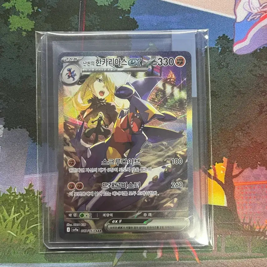 [BUNJANG] Namin Garchomp SAR &amp; SR Cards / 난천의 한카리아스sar과 sr팔아요!!!