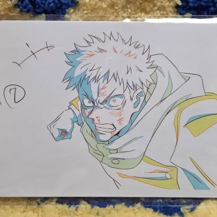 [BUNJANG] Jujutsu Kaisen Pop-up Store Original Art Postcard Set (1st Gen) &amp; Gojo Travel Sticker Bundle / 일괄)주술회전 팝업 원화 엽서 세트 1기, 트래블 스티커 고죠 시부야사변