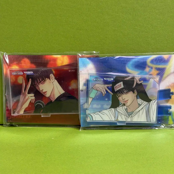 [BUNJANG] Sparkles YH Collection Yunsungho Baeknagaem 2 Types Stand / 스파클즈 야화첩 직캠 스탠드 윤승호 백나겸 2종 (포토카드 XX)