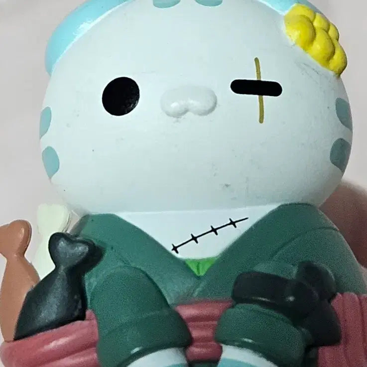 [BUNJANG] One Piece Zoro Nya-Piece Figure / 원피스 조로 메가캣 냥피스 피규어 가챠