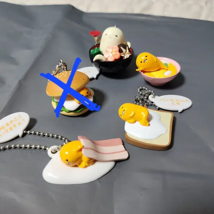 [BUNJANG] Gudetama Kidult Figure Set / 구데타마 키덜트 세트