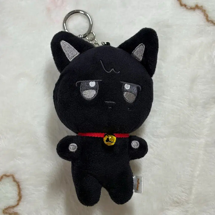 [BUNJANG] ATEEZ Wooyoung Wooyoong Cat Keychain Plush / 에이티즈 우영 우요냥 키링 인형