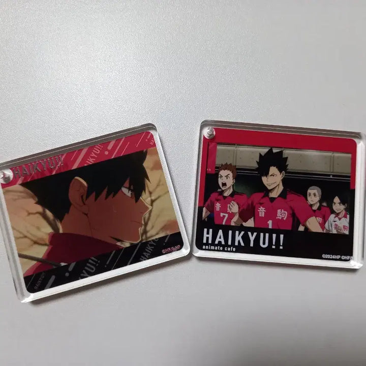 [BUNJANG] Haikyuu!! Kuroo Tetsurou 2-Type Acrylic Stand &amp; Keyring Bundle Set / [일괄]쿠로오 2종 아크릴 스탠드 겸 키링