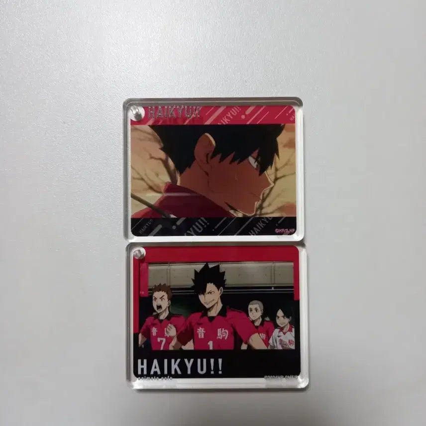 [BUNJANG] Haikyuu!! Kuroo Tetsurou 2-Type Acrylic Stand &amp; Keyring Bundle Set / [일괄]쿠로오 2종 아크릴 스탠드 겸 키링