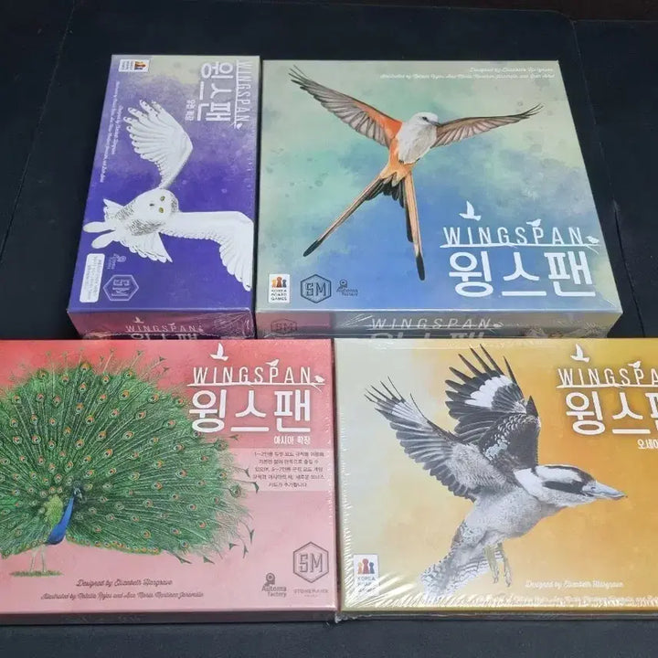 [BUNJANG] Wingspan Board Game: European, Oceanic, and Asian Expansions / 윙스팬, 아시아, 오세아니아, 유럽 보드게임
