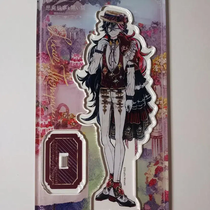 [BUNJANG] Akuneko Devil Butler &amp; Black Cat Lucas Tompsy Acrylic Stand / 아쿠네코 악마집사와 검은 고양이 루카스 톰프시 아크릴 스탠드 양도