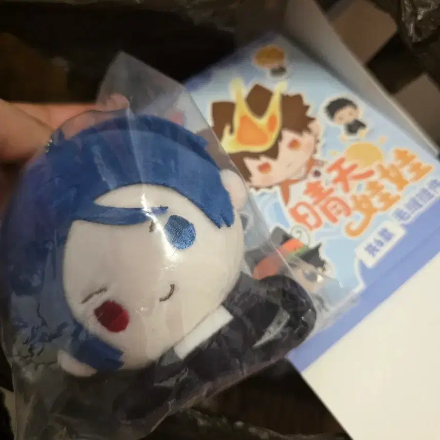 [BUNJANG] Katekyo Hitman Reborn! Mukuro Rokudo Plush Doll, Teru Teru Bozu Badge, and Acrylic Stand Set / 가정교사히트맨리본 가히리 무쿠로 테루테루보즈 타피누이 일괄로팔아요