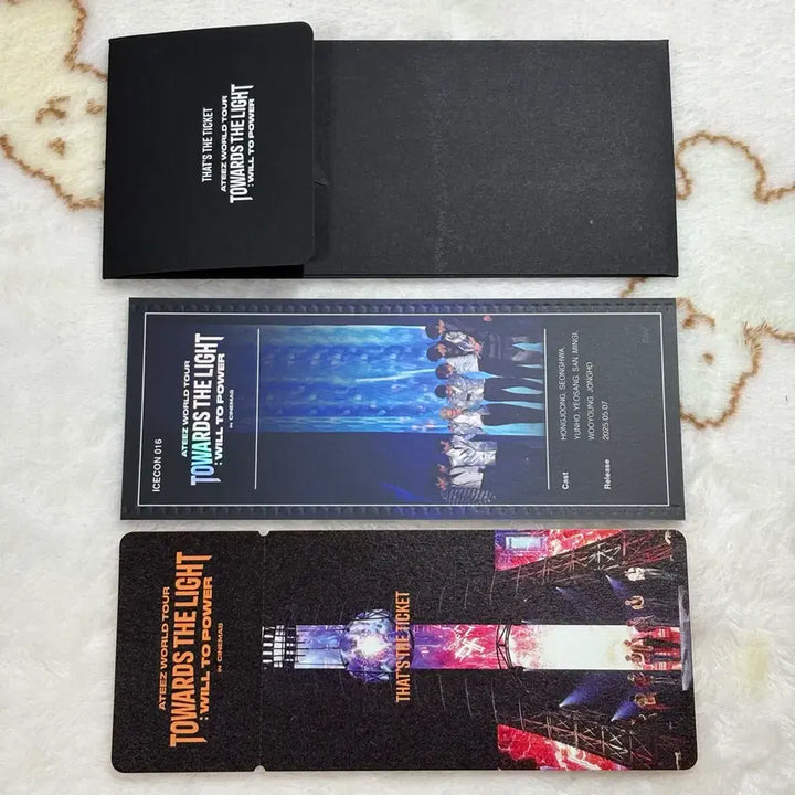 [BUNJANG] ATEEZ In Cinema CGV TTT Photocard / 에이티즈 인 시네마 cgv ttt