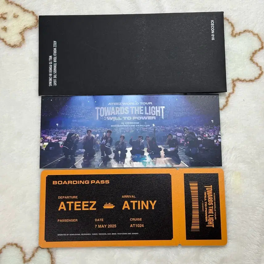 [BUNJANG] ATEEZ In Cinema CGV TTT Photocard / 에이티즈 인 시네마 cgv ttt