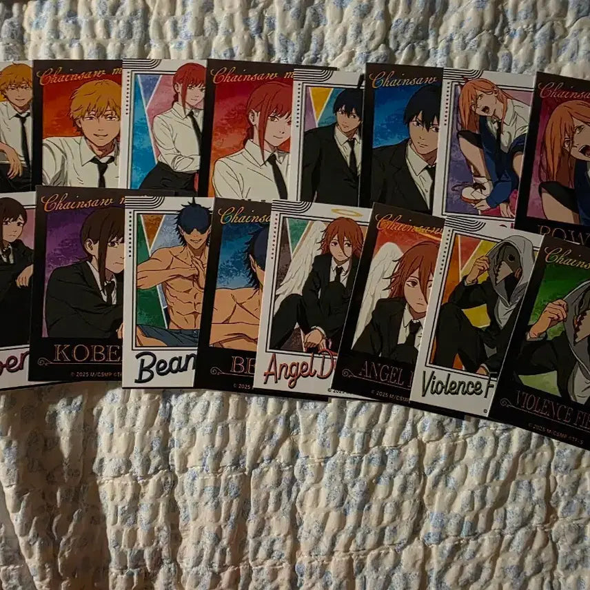 [BUNJANG] Chainsaw Man Photocard Bundle / 급처)마지막내림) 체인소맨 포토카드 일괄