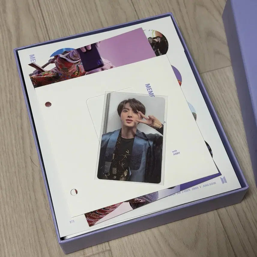 [BUNJANG] BTS Jin 2018 Memories Blu-ray Photocard / BTS 방탄소년단 2018 메모리즈 블루레이 진 포카
