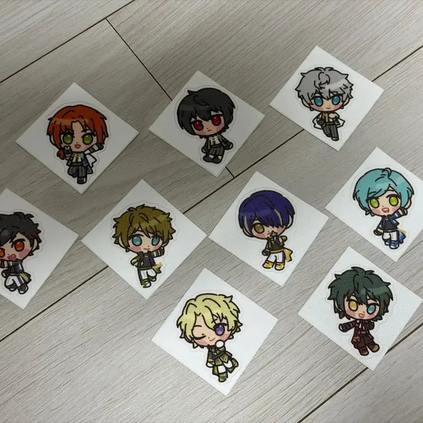 [BUNJANG] Ensemble Stars! Unofficial Stickers Bundle Set / 앙스타 비공굿 띠부씰 일괄 판매