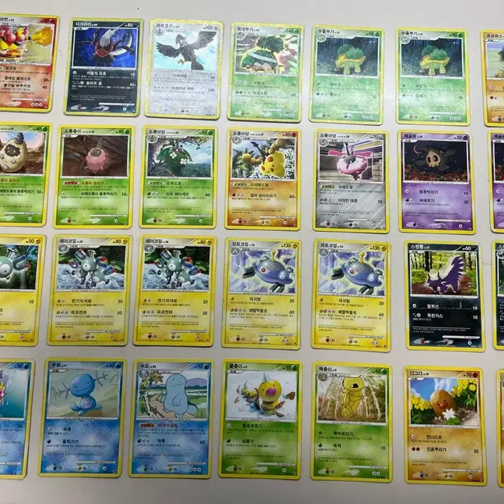 [BUNJANG] Pokemon Cards 2010 Ancient Set Bundle (78 Cards) / 포켓몬카드 2010 고대카드 일괄
