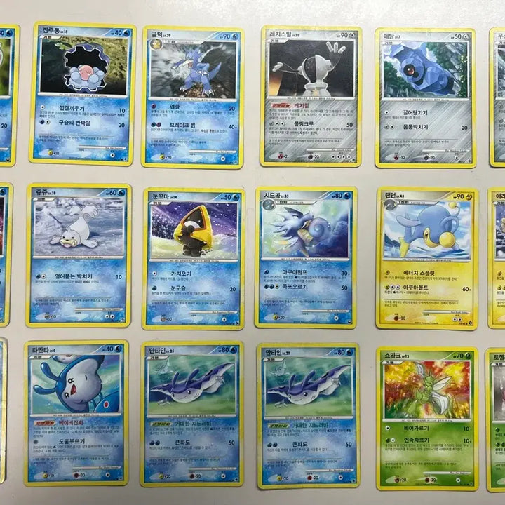 [BUNJANG] Pokemon Cards 2010 Ancient Set Bundle (78 Cards) / 포켓몬카드 2010 고대카드 일괄