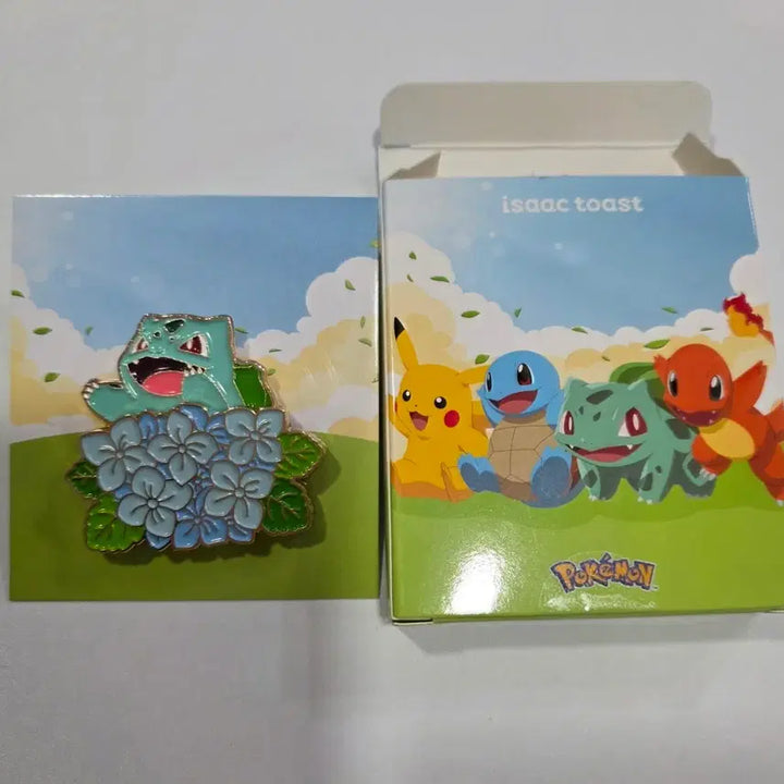 [SOLD OUT] 이삭토스트 포켓몬 금속 뱃지 이상해씨 포켓몬스터 가챠