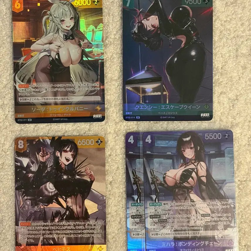 [BUNJANG] Goddess of Victory: Nikke Nibel Arena SR Cards / 니케 카드 일판 SR 니벨 아레나