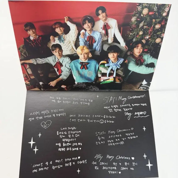 [BUNJANG] Stray Kids Christmas Eve Limited Edition POB Christmas Card / 스트레이키즈 크리스마스이블 한정반 특전 크리스마스카드
