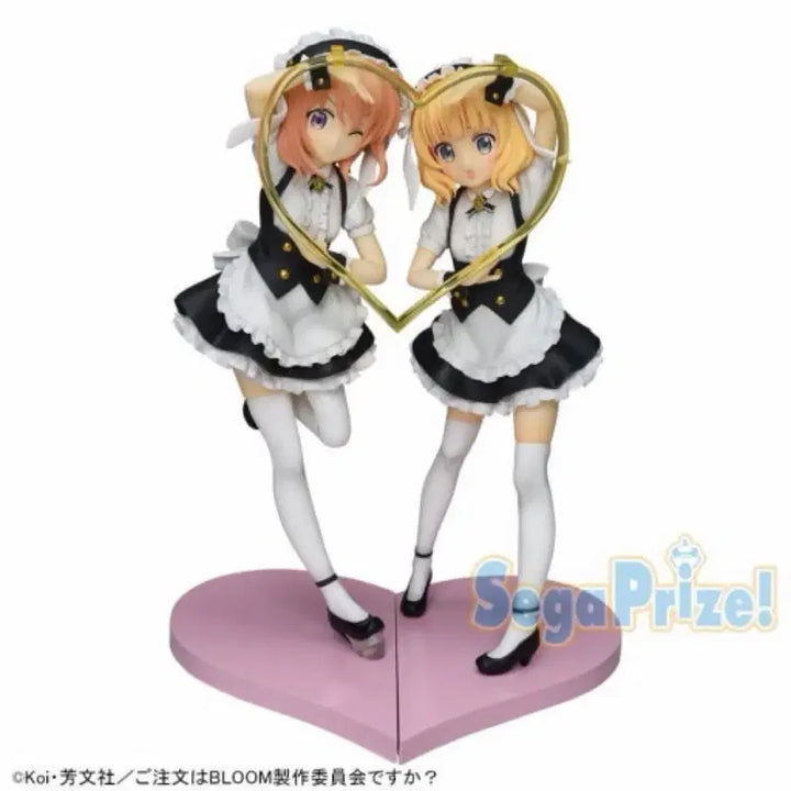[BUNJANG] Is the Order a Rabbit? Fleur Uniform Cocoa Charao Misojyo Figure Bundle Set / (일괄)주문은 토끼입니까 메이드 피규어 플뢰르제복 코코아샤로 미소녀
