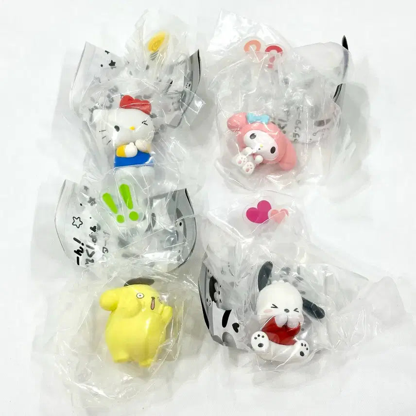 [BUNJANG] Sanrio Gacha Cocoro Collection Full Set of 4 / 산리오 가챠 코코로 컬렉션 4종 풀세트 일괄