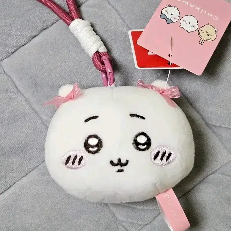 [SOLD OUT] (새상품) 치이카와 먼작귀 리본 치이카와 페이스 얼굴 인형 키링