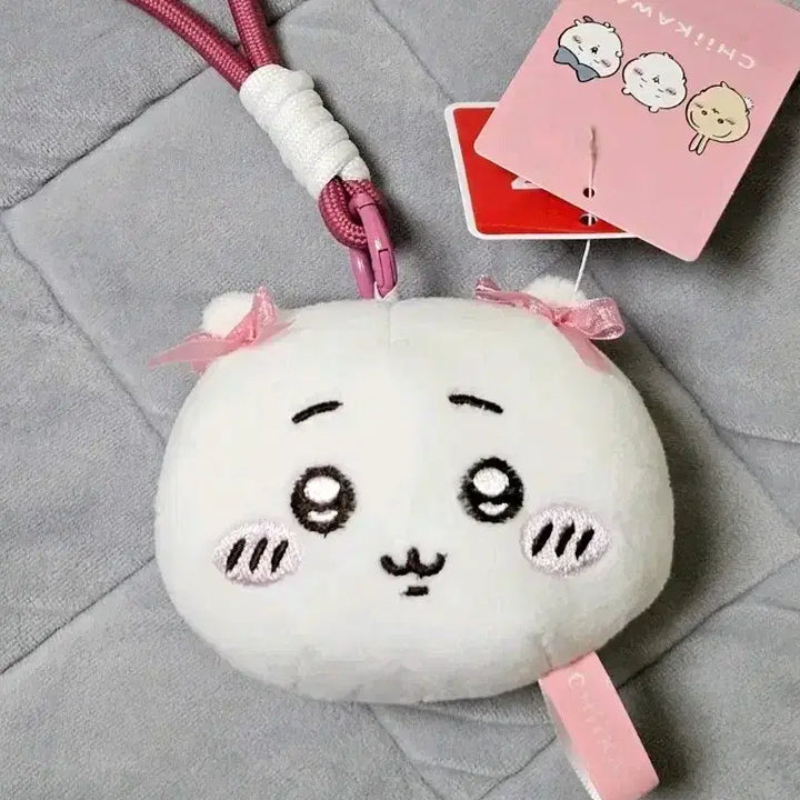 [SOLD OUT] (새상품) 치이카와 먼작귀 리본 치이카와 페이스 얼굴 인형 키링