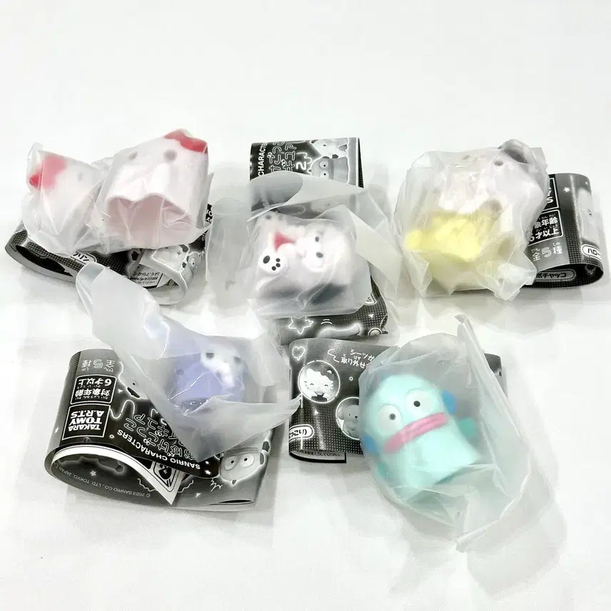 [BUNJANG] Sanrio Gacha Characters Ghost Play Mini Figures Full Set of 5 Bundle / 산리오 가챠 캐릭터즈 귀신놀이 미니 피규어2 5종 풀세트 일괄