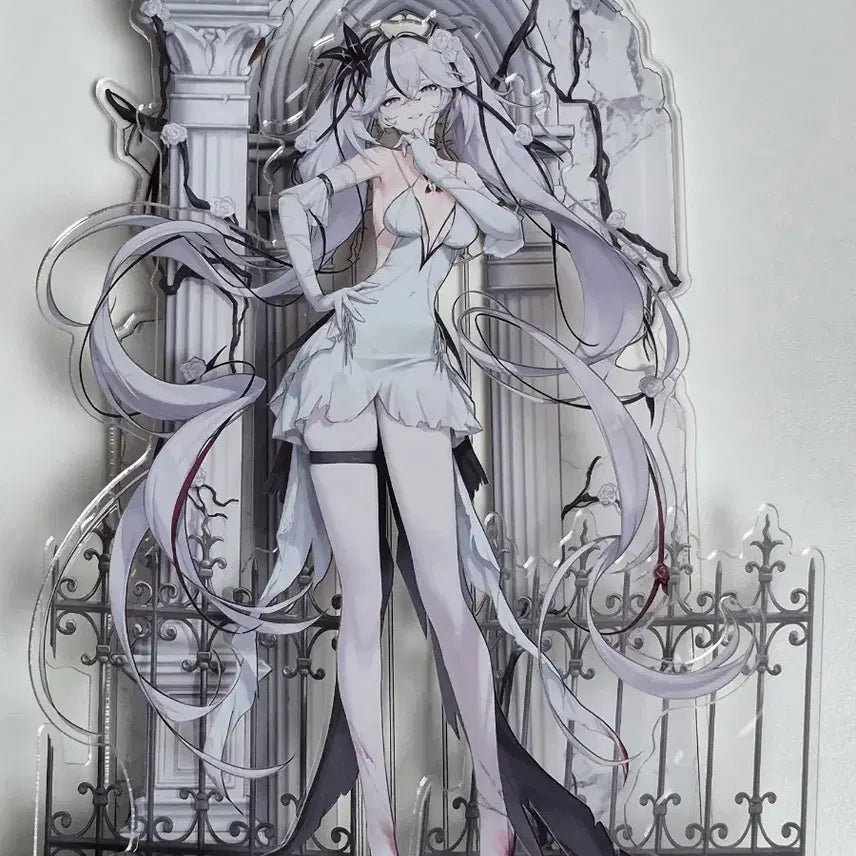 [BUNJANG] Camellia Large Acrylic Stand / 명조 웨딩 카멜리아 대형 아크릴
