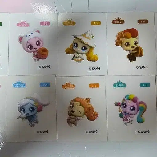 [BUNJANG] Catch Teenieping Sticker Set / 캐치티니핑 띠부씰