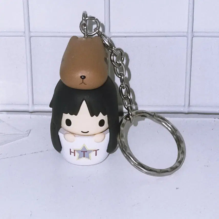 [BUNJANG] K-ON! Mio Akiyama Classic Mug Figure Keychain / 케이온 미오 고전 머그컵 피규어 키링