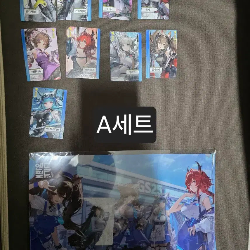 [BUNJANG] Arknights Endfield Collaboration Photocard Clear File Bundle Set / 명일방주 엔드필드 콜라보 포토카드 클리어파일 판매