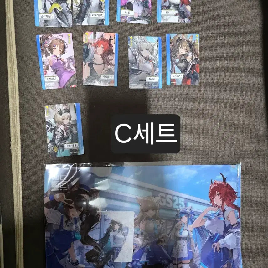 [BUNJANG] Arknights Endfield Collaboration Photocard Clear File Bundle Set / 명일방주 엔드필드 콜라보 포토카드 클리어파일 판매