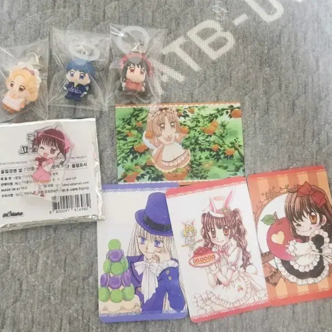 [BUNJANG] Yumeiro Patissiere Mesirushi Acrylic Block &amp; Photocard Bundle / 꿈빛파티시엘 메지루시/포토카드/특전 일괄 (가격내림없음)