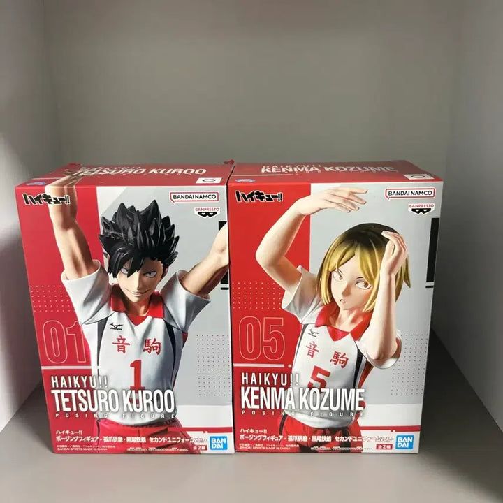 [BUNJANG] Haikyu!! Kuroo &amp; Kenma Posing Figure Set (Sealed) / 미개봉)하이큐 포징피규어 쿠로오 켄마 포징 피규어 세트