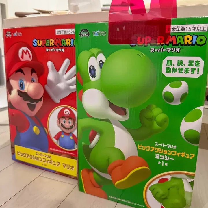 [BUNJANG] Nintendo Super Mario Big Action Figure Mario (Official, Sealed) / 정품 미개봉)슈퍼마리오 빅 액션 피규어 마리오