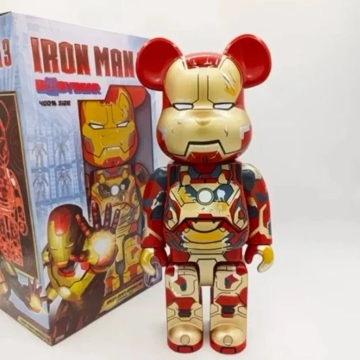 [BUNJANG] Bearbrick Iron Man Figure / 베어브릭 아이언맨 피규어