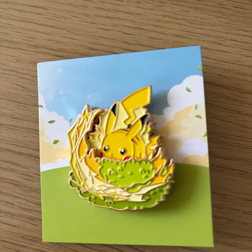 [SOLD OUT] 포켓몬스터 피카츄 뱃지 이삭토스트