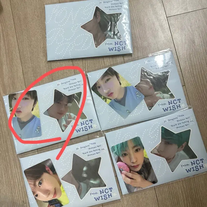 [BUNJANG] NCT WISH Songbird Letter Album Sakuya Set / 엔시티위시 송버드 레터 앨범 사쿠야 세트
