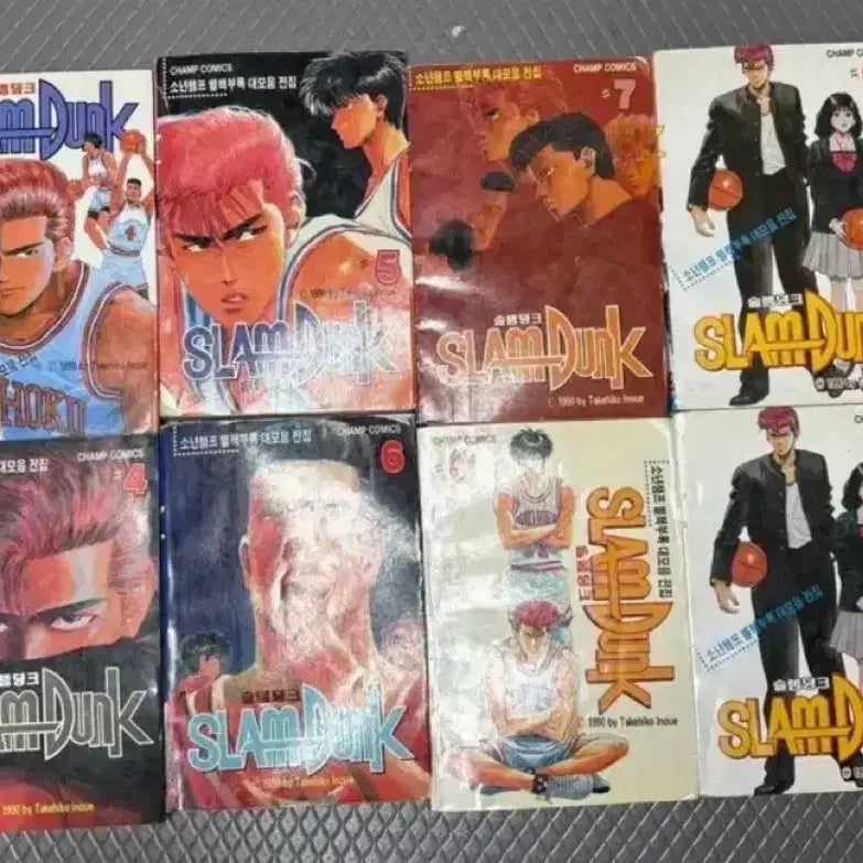 [BUNJANG] Slam Dunk Manga (1992 First Edition, Volumes 1-11 &amp; 18-24) / 슬램덩크 레전드 만화 1922년 초판 구판 1~11권 + 18~24권