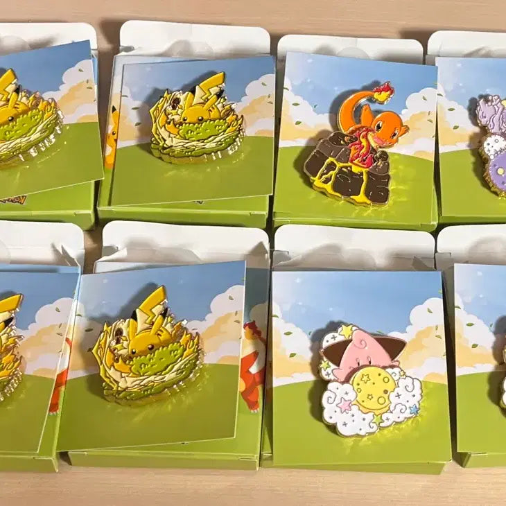 [BUNJANG] Isaac Toast Pokémon Pins / 이삭토스트 포켓몬 뱃지