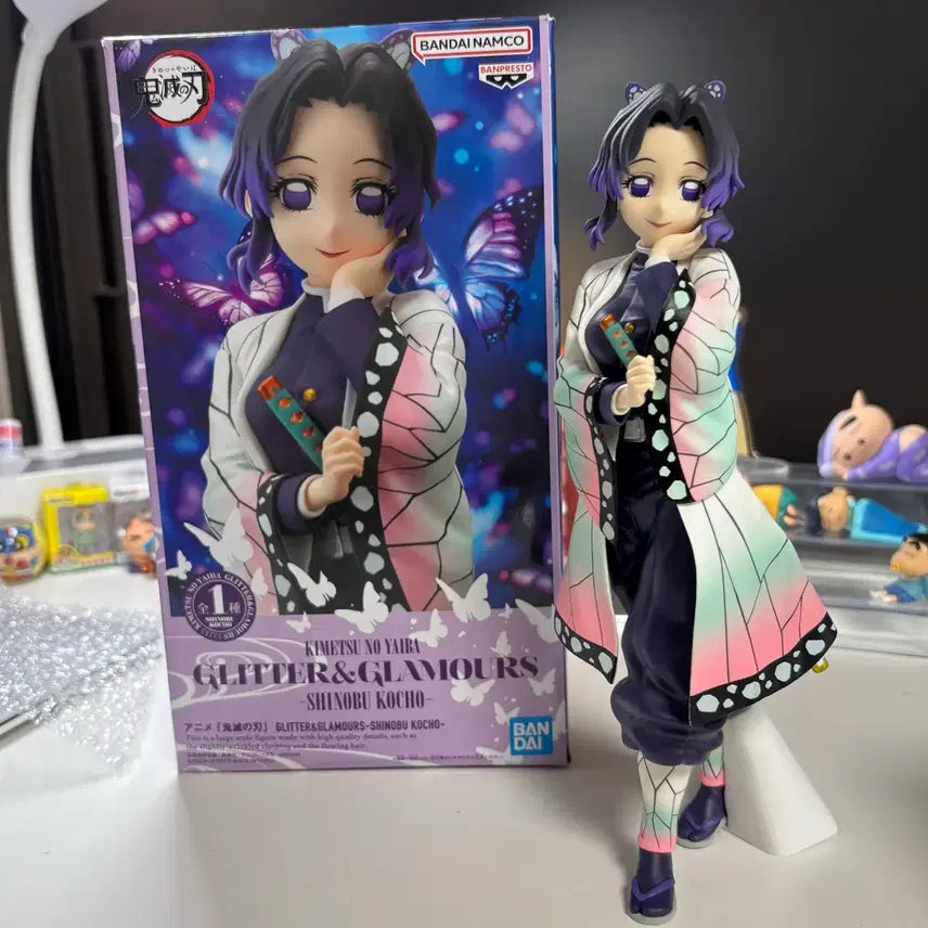 [BUNJANG] Demon Slayer Shinobu Kocho Glitter &amp; Glamours Figure / 귀멸의 칼날 시노부 피규어 글리터앤글러머러스