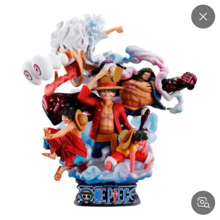 [BUNJANG] One Piece Luffy Pucchirama Figure (Unsealed) / 개봉양품)원피스 루피 푸치라마