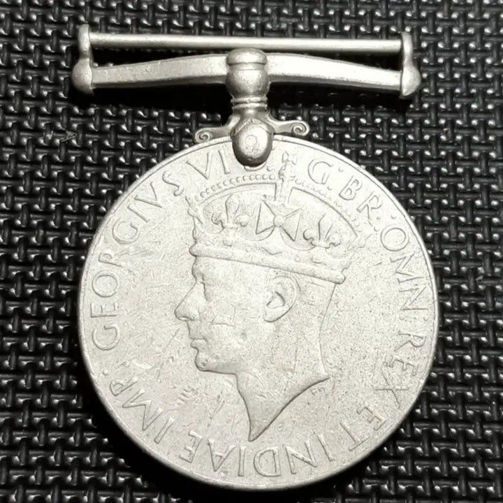 [BUNJANG] Rare British 1945 World War II Participation Medal / 희귀 영국 1945년 세계2차대전 참전메달.주화 외국주화 화폐 동전
