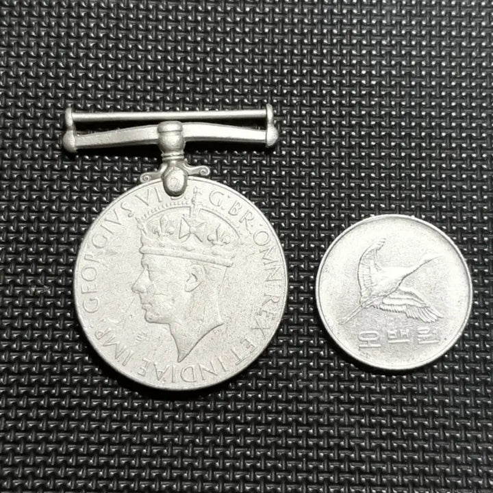 [BUNJANG] Rare British 1945 World War II Participation Medal / 희귀 영국 1945년 세계2차대전 참전메달.주화 외국주화 화폐 동전