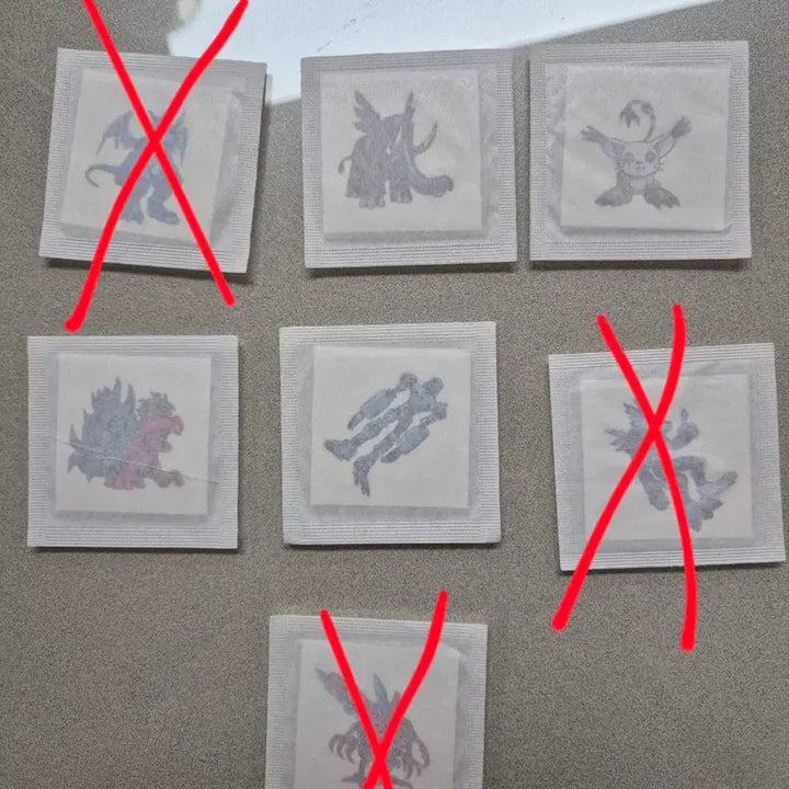 [BUNJANG] Digimon Magic Seal Version 1 Bundle Set (Sealed) / 구버젼 디지몬 매직씰 미개봉 일괄