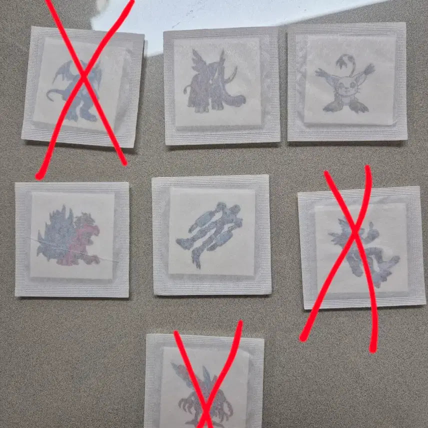 [BUNJANG] Digimon Magic Seal Version 1 Bundle Set (Sealed) / 구버젼 디지몬 매직씰 미개봉 일괄