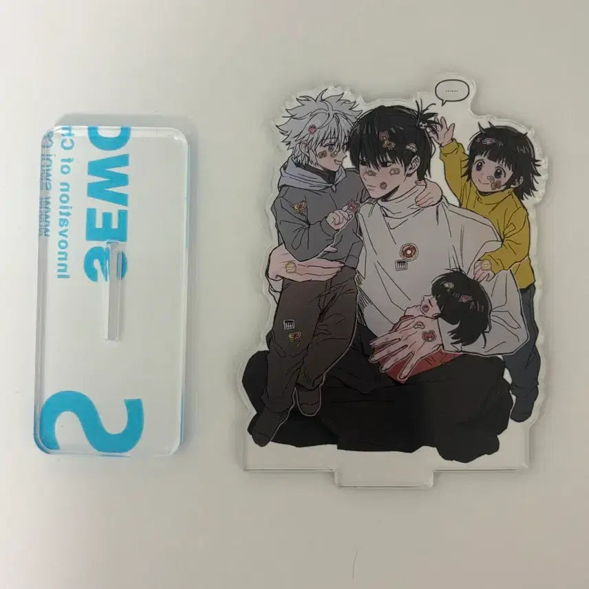 [BUNJANG] Hunter x Hunter Zoldyck Family Killua &amp; Illumi Acrylic Stand / 헌터헌터 아크릴스탠드 계미기님 조르딕가 키르아이르미아르카카르토