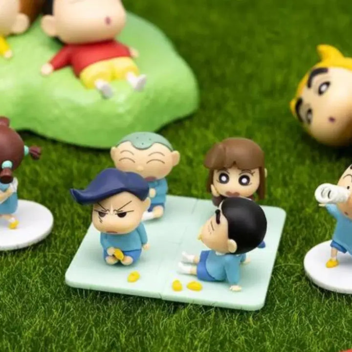 [BUNJANG] Crayon Shin-chan Cheolsu &amp; Hoon Character Play Set / 소꿉놀이 짱구는못말려 _ 철수&amp;훈이