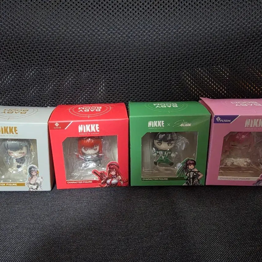 [BUNJANG] Nikke Baby Boom 4 Types Figure Set Bundle / 니케 베이비붐 피규어 4종 세트 (일괄)