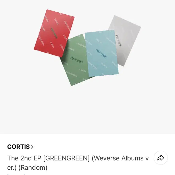 [BUNJANG] Cortis Sealed Album Weverse Version Set / 코르티스 미개봉 앨범 위버스 버전 4개 세트